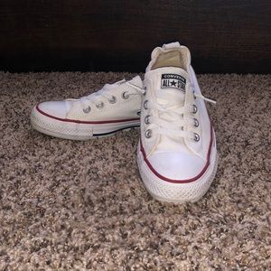 Converse Shoreline Slip on Sneaker White, Sz 8 Women’s